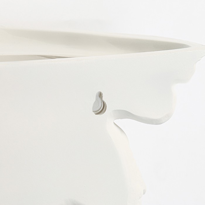 Декор настенный-полка Декор настенный-полка "Ангел, 23.2 x 22 см, белая с золотом