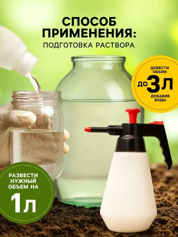 Средство от сорняков сплошного действия Торнадо 360, 1 л