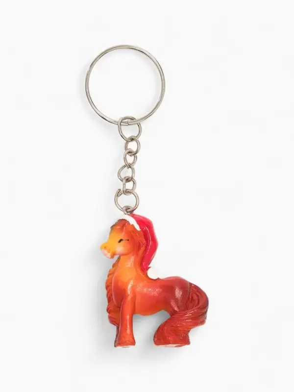 Брелок новогодний «Лошадь с подковой», 3,5 см Брелок новогодний «Лошадь с подковой», 3,5 см