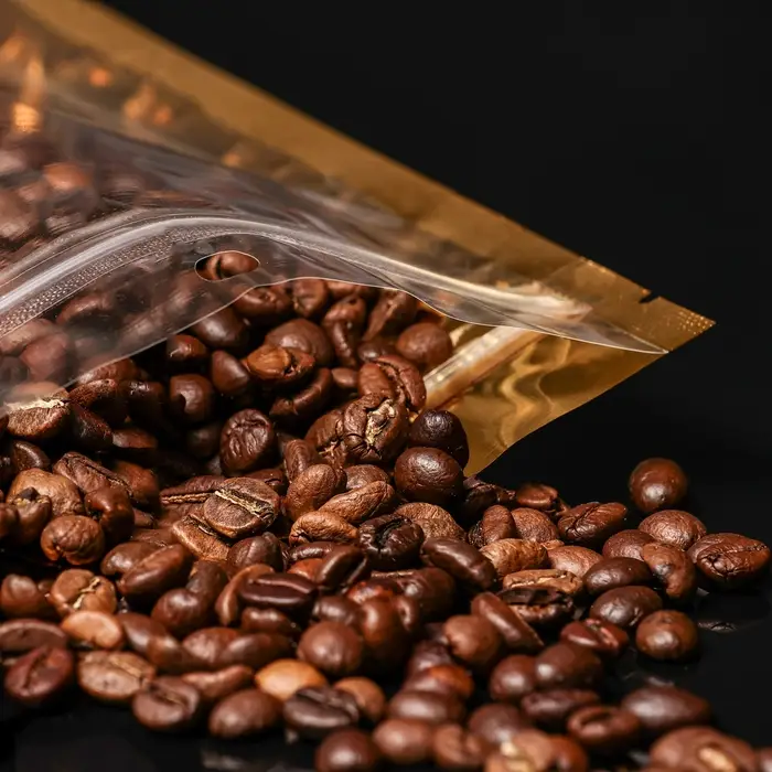 Пакет дой-пак, матовый, золотой, с прозрачной стенкой,14 х 20 х 8 см Пакет дой-пак, матовый, золотой, с прозрачной стенкой,14 х 20 х 8 см