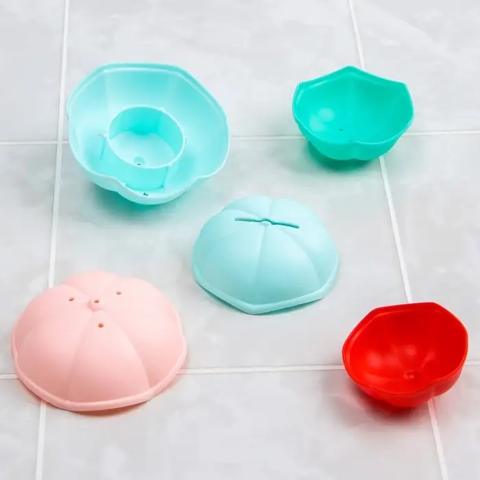 Игрушки для купания в ванне &laquo;Кит - брызгалка&raquo;, набор 5 шт., МИКС