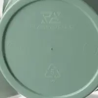 Кашпо для цветов со вставкой &laquo;Порто&raquo;, 1 л, цвет нефрит