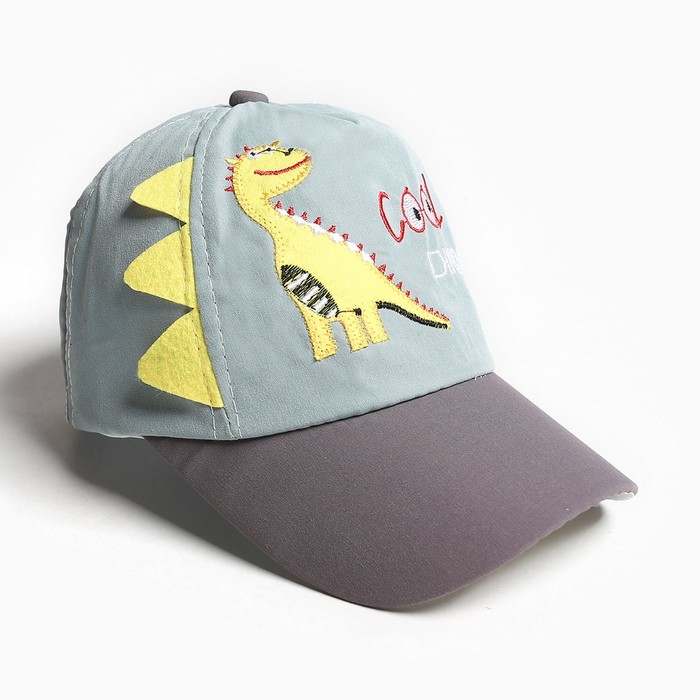 Кепка детская MINAKU Кепка детская MINAKU "Dino" серый, р-р 48-50