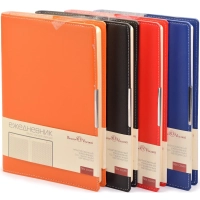 Ежедневник недатированный черный А5  METROPOL  3-491/03