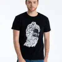 Футболка Tattoo Inverted, черная, размер M