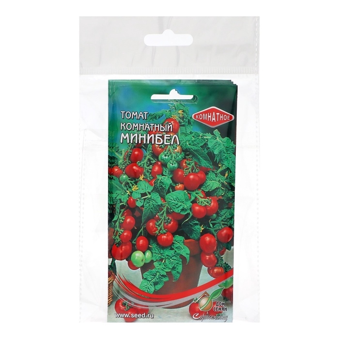 Семена Томат комн. Минибел, набор 5 шт Семена Томат комн. Минибел, набор 5 шт