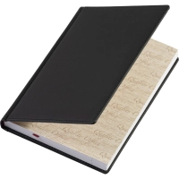 Ежедневник недатированный А5 LEADER (ЧЕРНЫЙ) 3-129/04