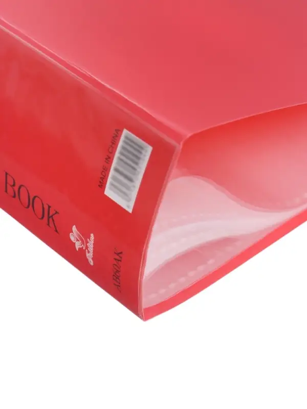 Папка А4, 60 прозрачных файлов, 400 мкм, МИКС