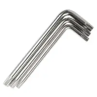 Набор ключей торцевых изогнутых TORX с отверстием 9 предметов (T10-T50) AVS TXL-9H