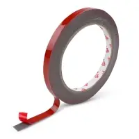 Лента клейкая двусторонняя AVS SCH-030 9 mm x 5 m акриловая основа (серая)