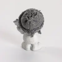 Фигурка &laquo;Снеговичок в серой шапке&raquo;, 6.5&times;6&times;11 см