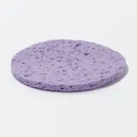 Спонж для умывания, d=8 см, фиолетовый
