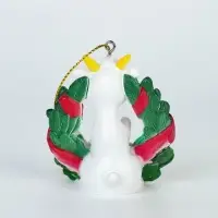 Елочная игрушка, полистоун &laquo;Козлик в венке&raquo;, 5 шт.