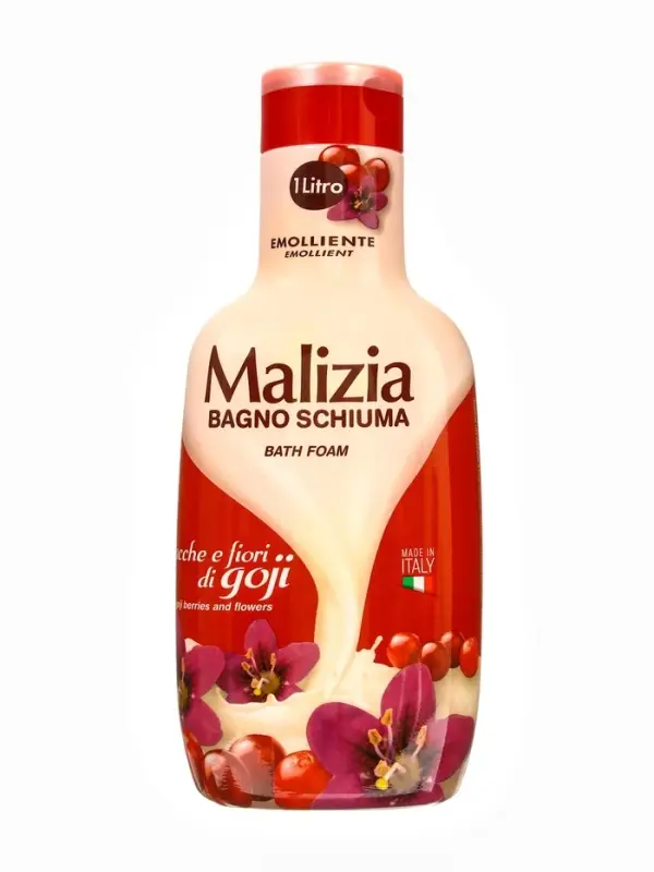 MALIZIA Пена для ванны Goji berries & Flowers 1000мл