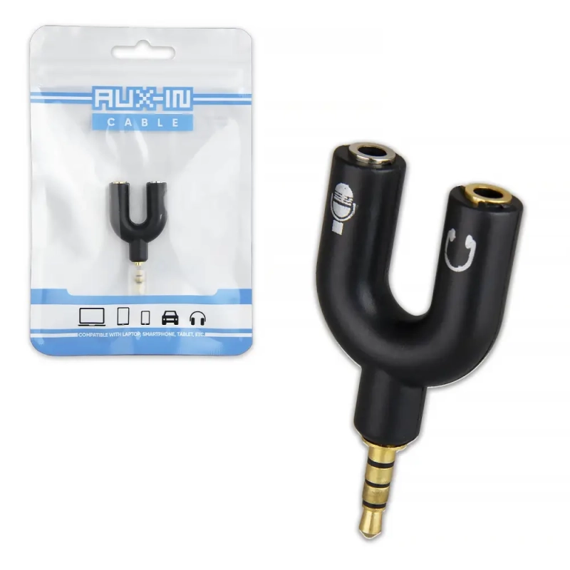 Переходник AUX на 2 AUX N-101