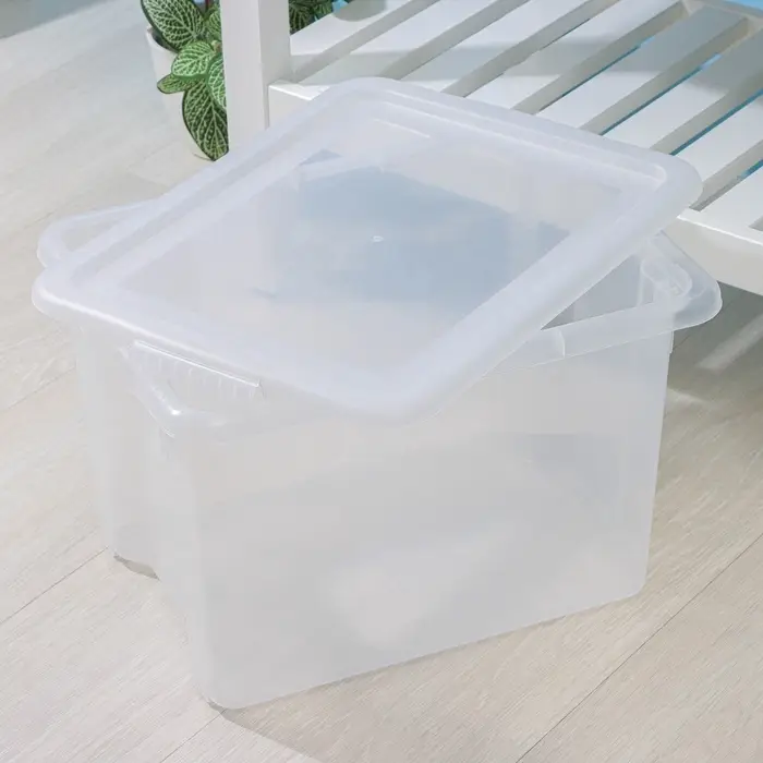 Контейнер для хранения Porter, 21 л, 43&times;32&times;27 см, с крышкой, прозрачный