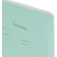 Тетрадь КЛЕТКА 24л.проз.пласт.об.plastic cover КЛАССИКА NEW ЗЕЛЕНАЯ,24-1408