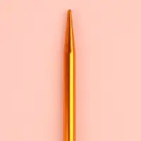 Спицы для вязания, чулочные, из алюминия, d=5 мм, 25 см, 5 шт., разноцветные