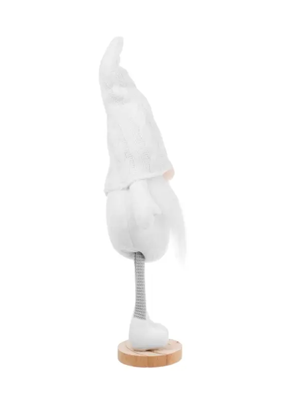 Фигура текстиль «Гном в белом» 55 см, 1 LED, от батареек AG13×3, свечение тёплое белое Фигура текстиль «Гном в белом» 55 см, 1 LED, от батареек AG13×3, свечение тёплое белое