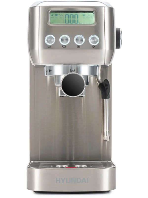 Кофеварка рожковая HEM-9990 серебристый Кофеварка рожковая HEM-9990 серебристый