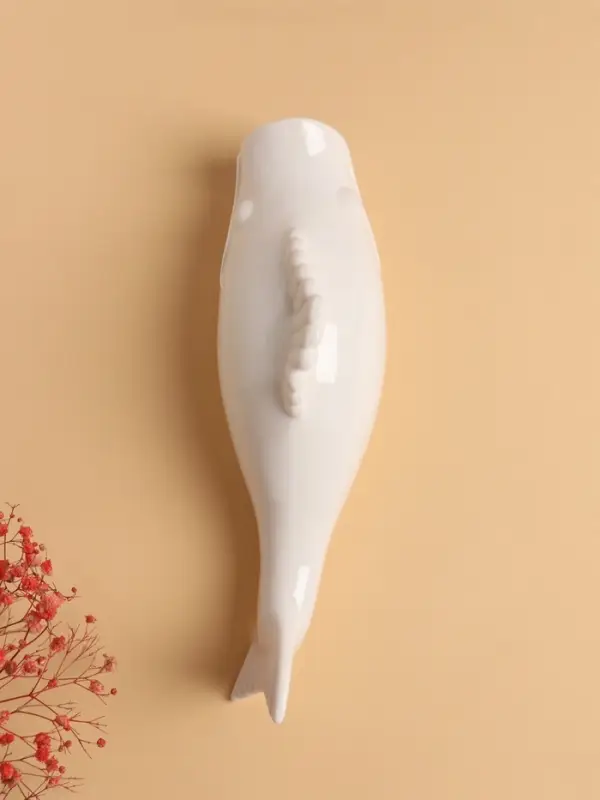 Декор настенный-ваза, панно TAKE IT EASY &laquo;Рыбки&raquo;, 26.2&times;7.3 см, белый