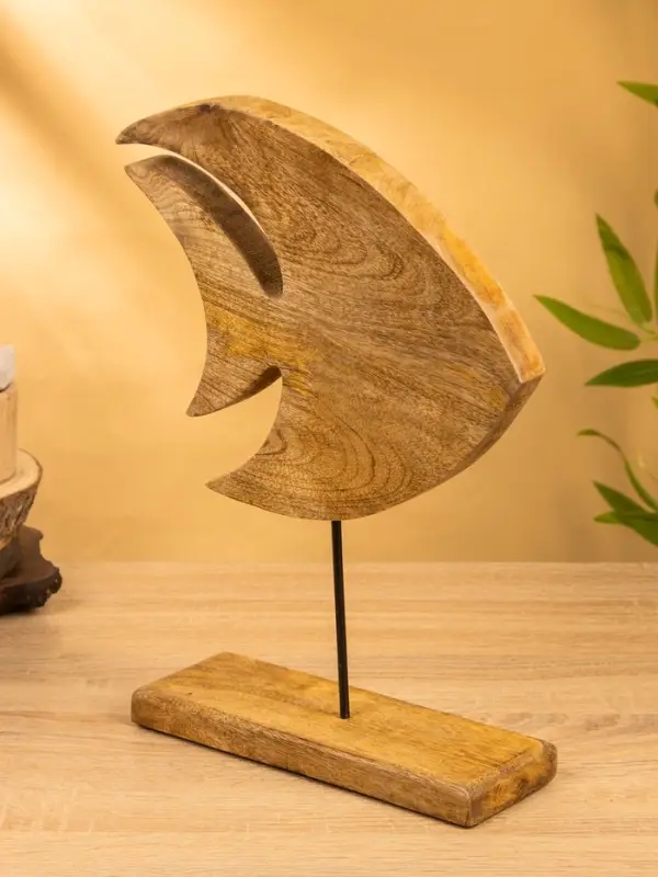 Сувенир Сувенир "Рыбка" 8х25х35 см, дерево