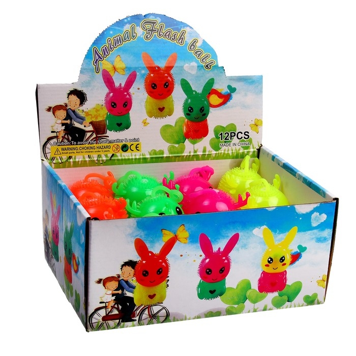 Ёжка «Олень», световой, цвета МИКС