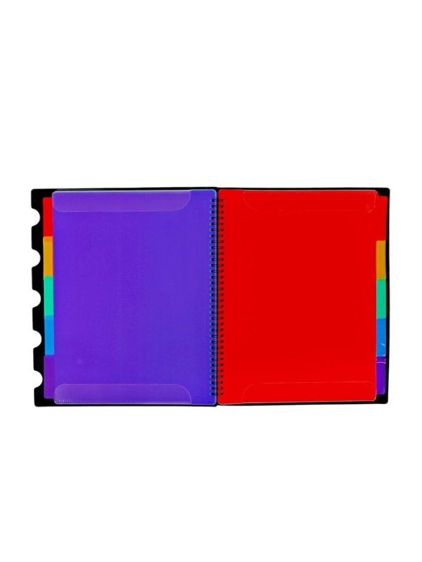 Нотная папка - 20 файлов 40 листов черная Нотная папка - 20 файлов 40 листов черная