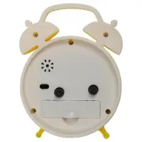 Часы - будильник настольные &laquo;Смайл&raquo;, дискретный ход, 9&times;12 см, 1хАА, жёлтые