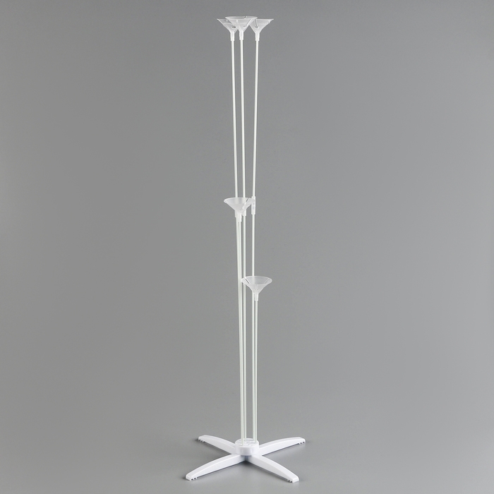 Стойка для воздушных шаров на 5 шаров, высота 60 см Стойка для воздушных шаров на 5 шаров, высота 60 см