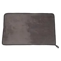 Тряпка для мытья автомобиля, CARTAGE, микрофибра, 400 г/м&sup2;, 40&times;60 cм, сине-серая