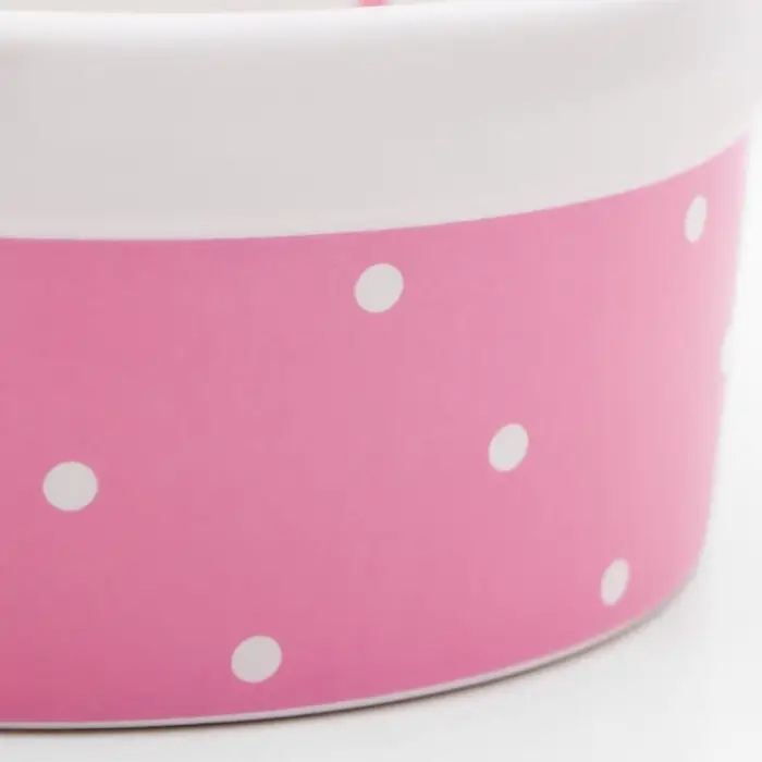 Миска Princess, 400 мл, 13&times;5.5 см, керамика, розовая