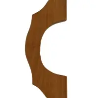 Ручка для бани и сауны &laquo;Термо&raquo;, 19&times;7.5&times;3 см, деревянная