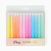 Свечи для торта «Яркие спирали», 0,7 х 8 см, 12 шт Свечи для торта «Яркие спирали», 0,7 х 8 см, 12 шт