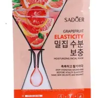 Успокаивающая маска для лица Sadoer "Грейпфрут", 25 мл