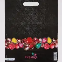 Пакет "Престиж, полиэтиленовый с вырубной ручкой 30х40 см, 60 мкм Пакет "Престиж, полиэтиленовый с вырубной ручкой 30х40 см, 60 мкм