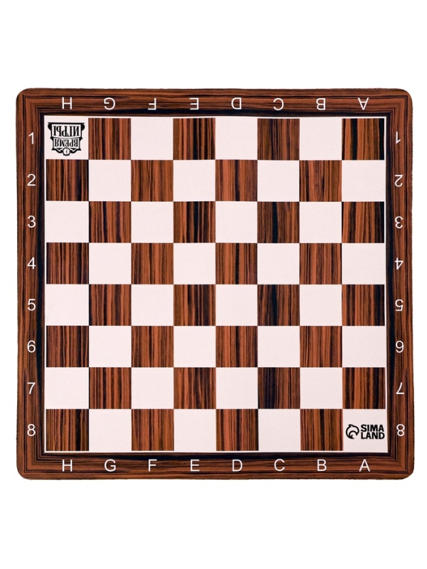 Шахматное поле Шахматное поле "Дерево" 40 х 40 х 0.2 см, каучук