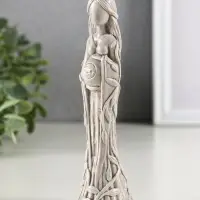 Фигура гипс "Луна" 15х4 см, под камень