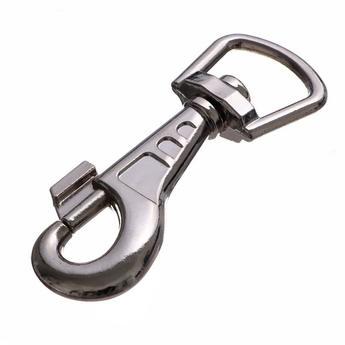 Карабин усиленный, 8,4 см (ширина проушины 2,3 см) Карабин усиленный, 8,4 см (ширина проушины 2,3 см)