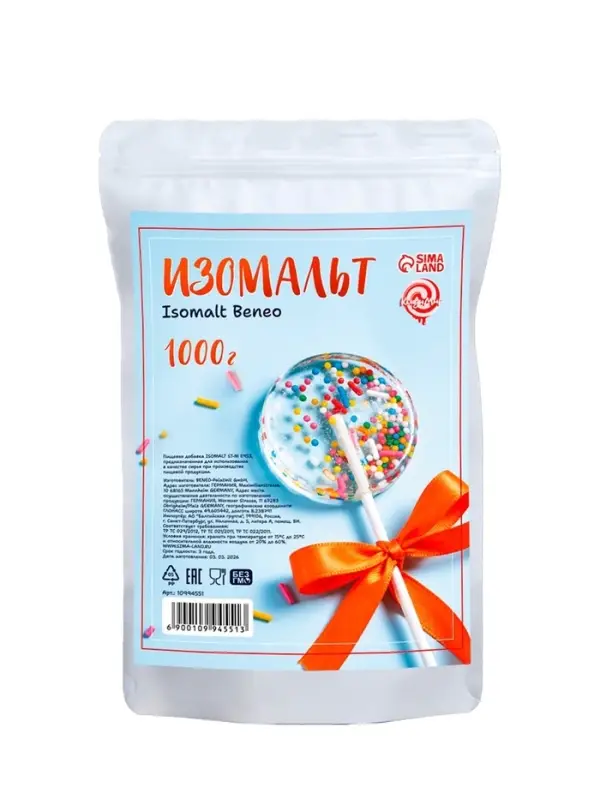 Изомальт кондитерский Бенео, 1 кг