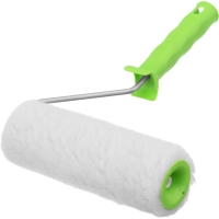 Валик с ручкой Сибртех 200 мм натуральный мех ворс 12 мм, 80123