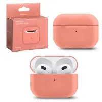 Чехол APods 3 Silicone papaya