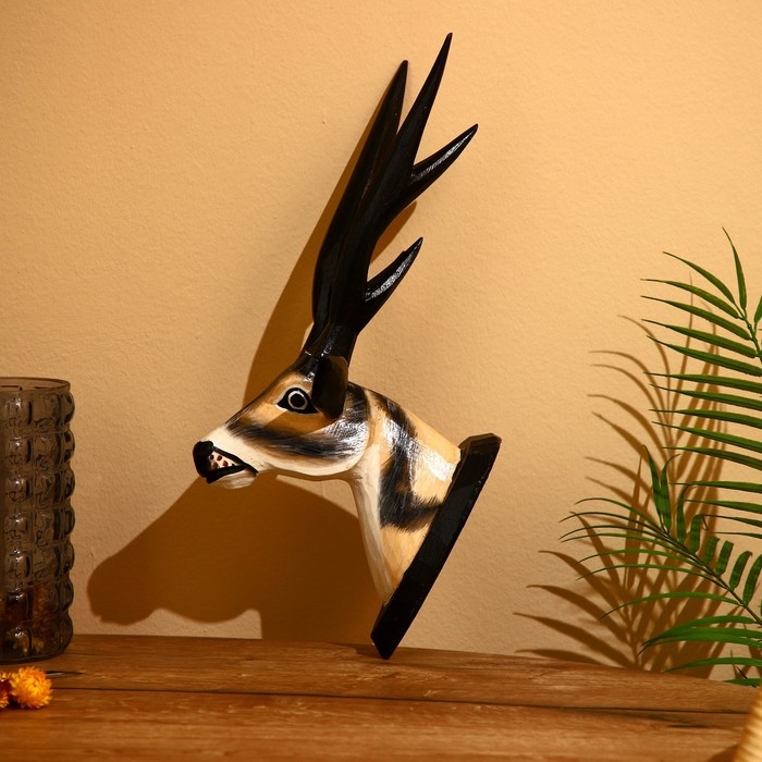 Панно настенное  Панно настенное "Газель" албезия 25х15х35 см