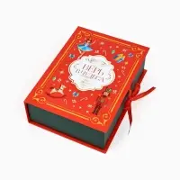 Коробка подарочная - книга &laquo;Волшебный Новый год&raquo;, 27&times;19.5&times;8 см