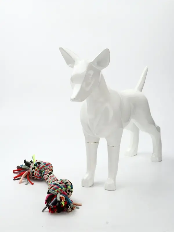 Игрушка для больших собак канатная &laquo;2 узла&raquo;, до 38 см, до 190 г