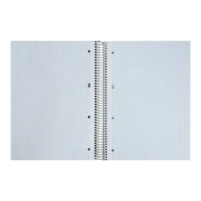 Колледж-тетрадь А4, 160 листов, в клетку на гребне "Листья", твёрдая обложка