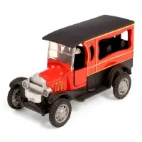 Машинка металлическая &laquo;Ретро&raquo;, инерционная, 1:32, открываются двери, цвет бежевый