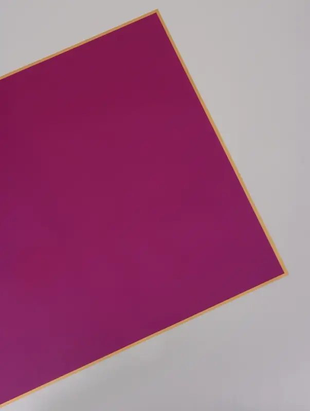 Пленка флористическая для цветов, &laquo;Бронзовая полоса&raquo;, фиолетовая, 57&times;57 см