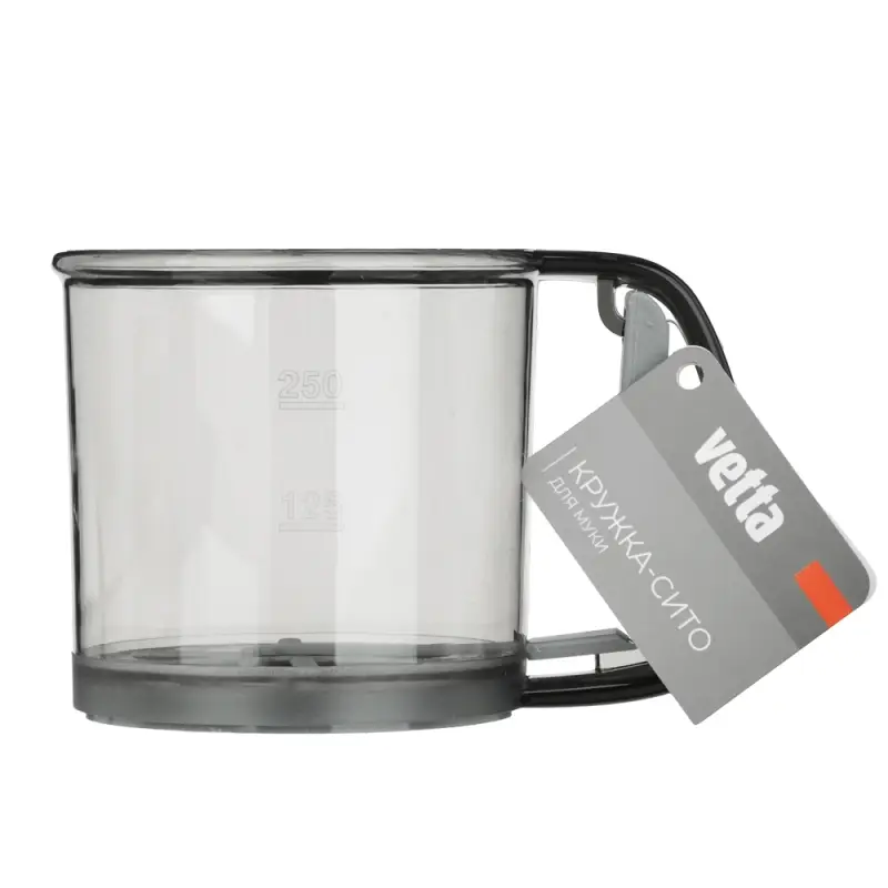 VETTA Кружка-сито для муки, пластик