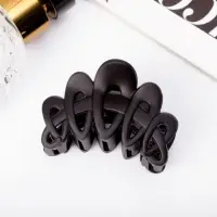 Крабик для волос &laquo;Джастин&raquo;, петельки, 6 см, МИКС